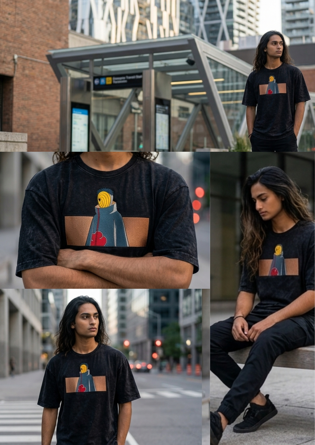 Tobi Embroidered Oversized T-Shirt