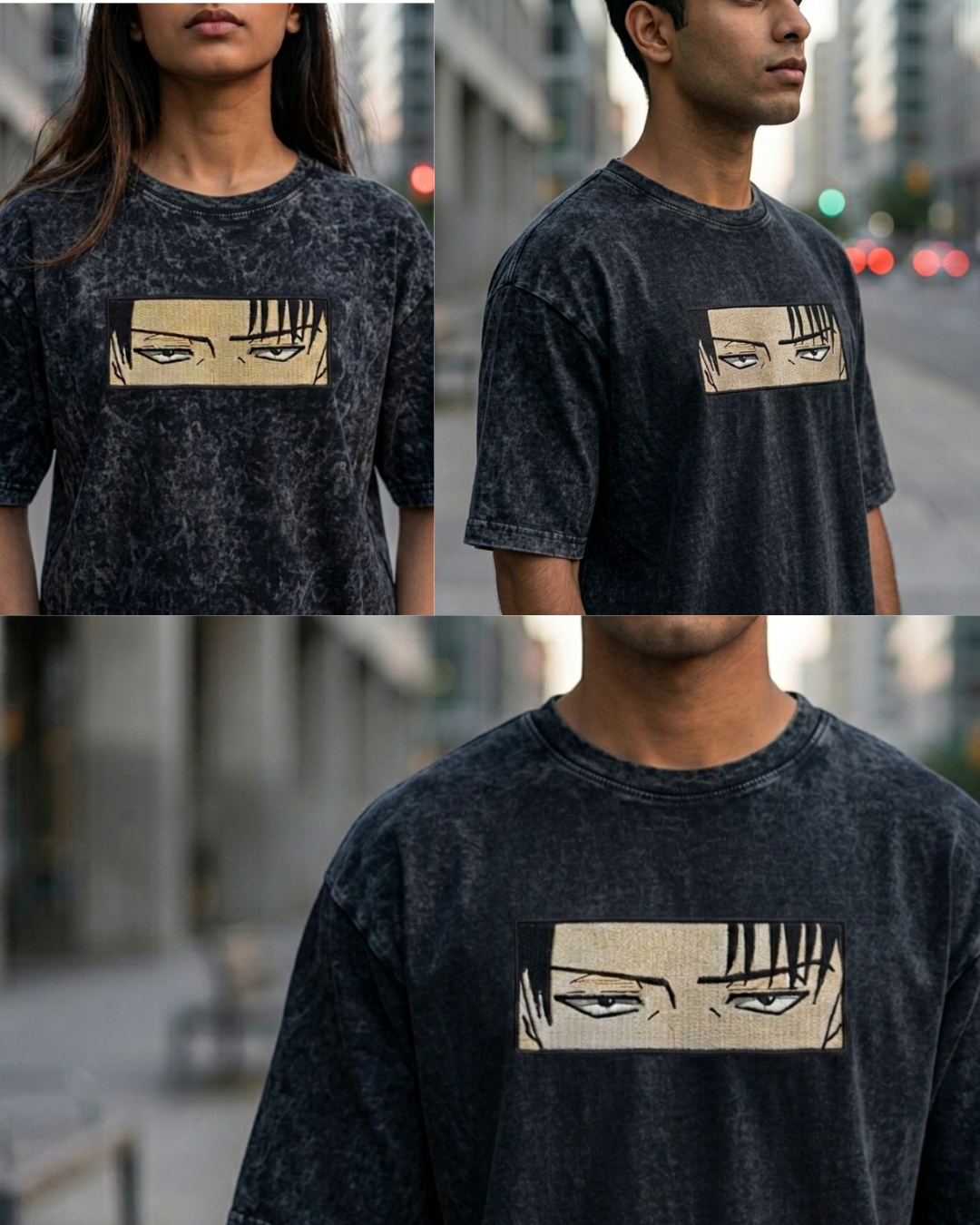 Levi's Eyes Embroidered Oversized T-Shirt