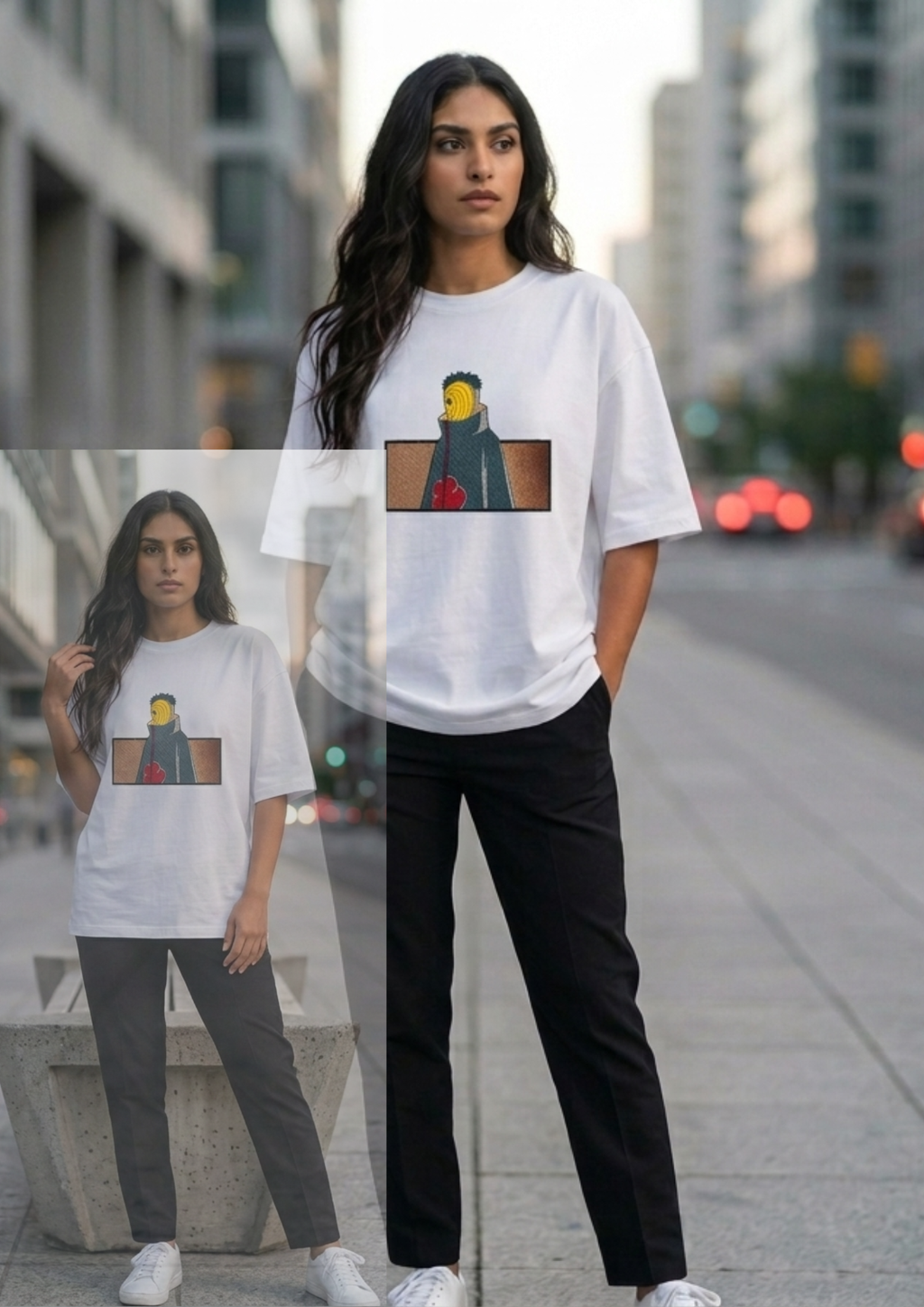 Tobi Embroidered Oversized T-Shirt