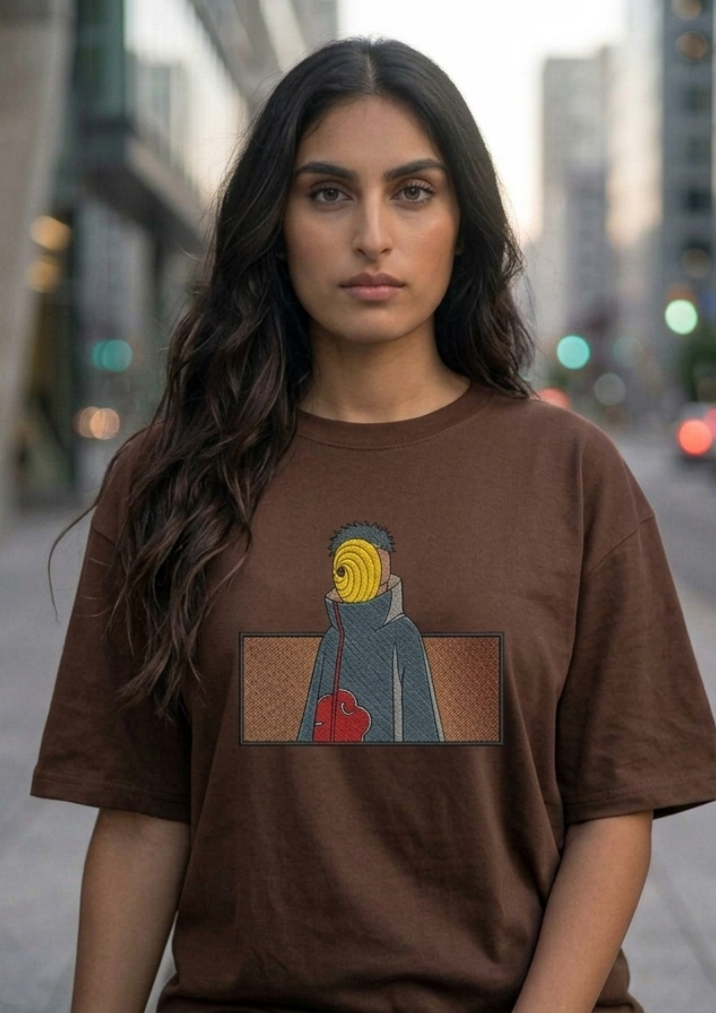 Tobi Embroidered Oversized T-Shirt