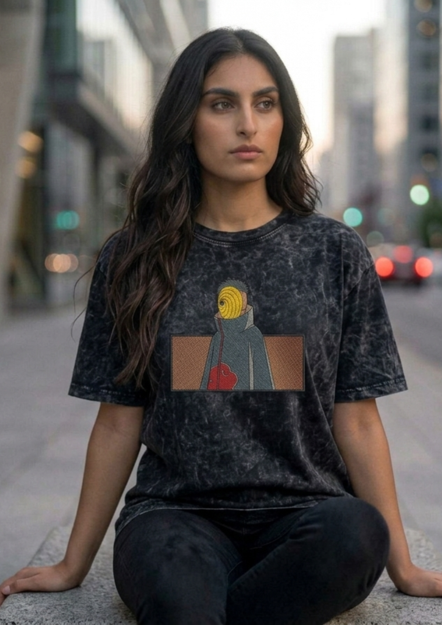 Tobi Embroidered Oversized T-Shirt